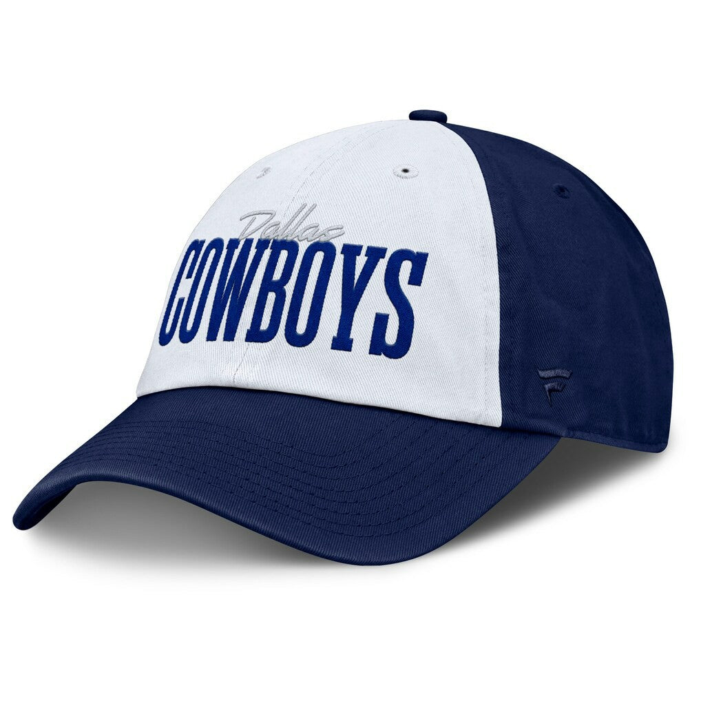 Dallas Cowboys Women's Fanzone Adjustable Hat White/Navy