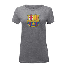 Barcelona 1863FC Women's Color Badge Tri-Blend T-Shirt Heather Gray sale