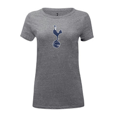 Tottenham Hotspur 1863FC Women's Color Badge Tri-Blend T-Shirt Heather Gray sale
