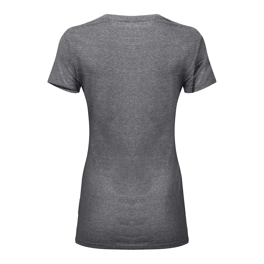Argentina National Team 1863FC Women's Color Badge Tri-Blend T-Shirt Heather Gray