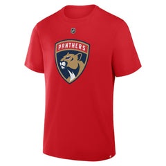 NHL Sergei Bobrovsky Florida Panthers Fanatics Authentic Stack Name & Number T-Shirt - Red