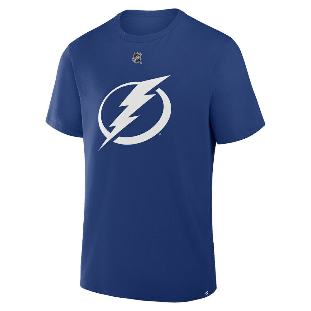 NHL Brayden Point Tampa Bay Lightning Fanatics Authentic Stack Name & Number T-Shirt - Blue