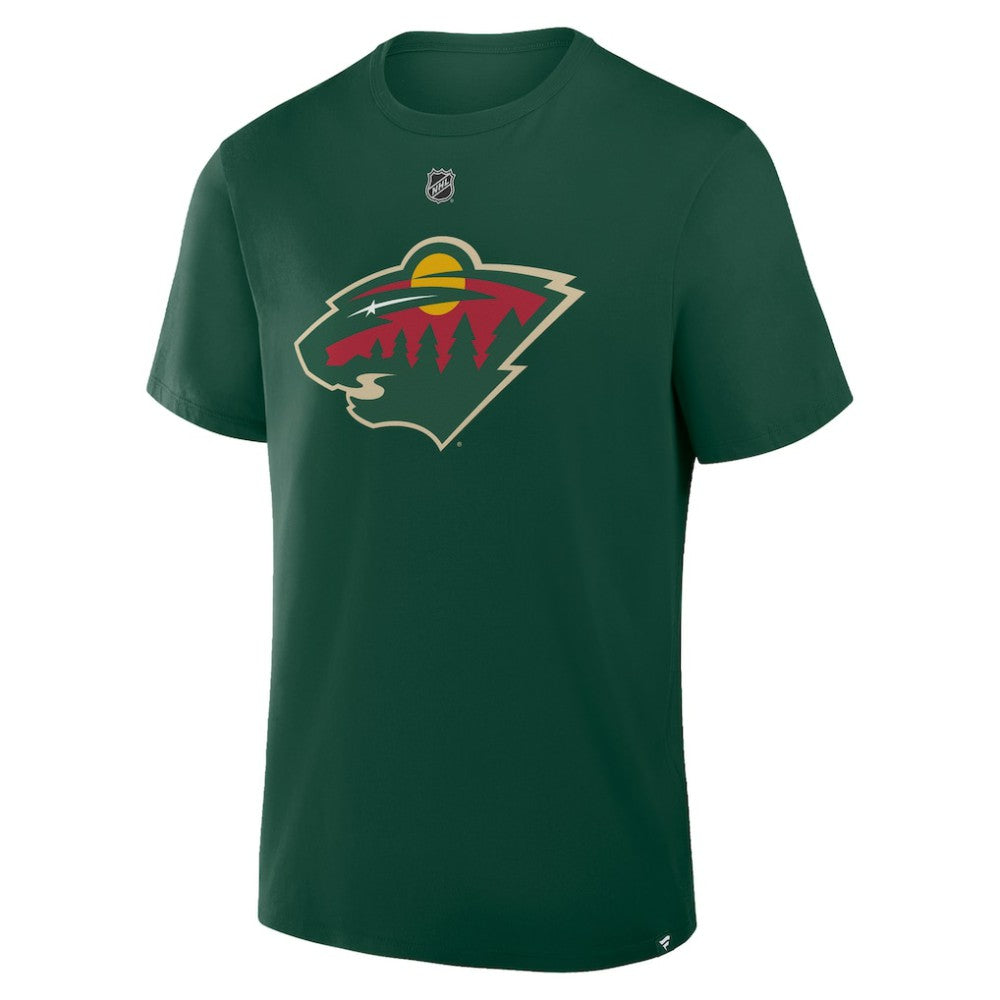 NHL Kirill Kaprizov Minnesota Wild Fanatics Authentic Stack Name & Number T-Shirt - Green
