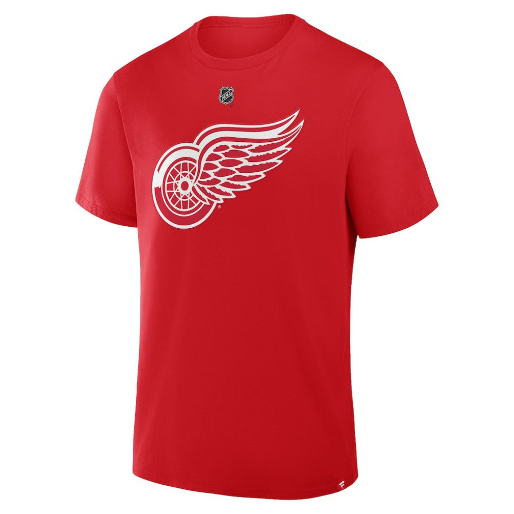 NHL Alex DeBrincat Detroit Red Wings Fanatics Authentic Stack Name & Number T-Shirt - Red