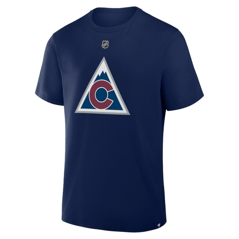 NHL Cale Makar Colorado Avalanche Fanatics Authentic Stack Name & Number T-Shirt - Navy