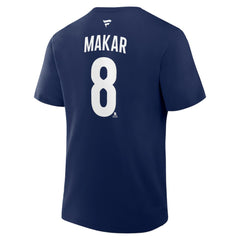 NHL Cale Makar Colorado Avalanche Fanatics Authentic Stack Name & Number T-Shirt - Navy