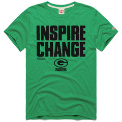 Green Bay Packers Homage Unisex 2024 Inspire Change Tri-Blend T-Shirt Green