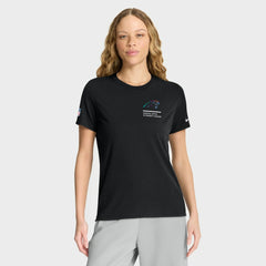 Carolina Panthers Women's 2025 NFL Crucial Catch Tri-Blend Dri-FIT T-Shirt Black