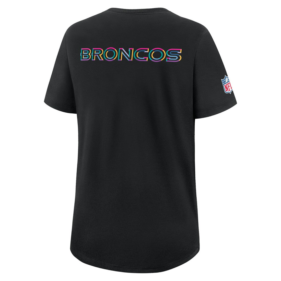 Denver Broncos Women's 2025 NFL Crucial Catch Tri-Blend Dri-FIT T-Shirt Black