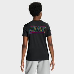 New York Giants Women's 2025 NFL Crucial Catch Tri-Blend Dri-FIT T-Shirt Black
