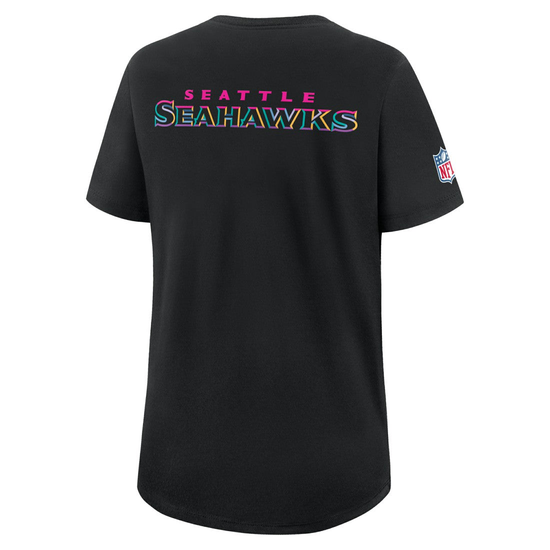 Seattle Seahawks Women's 2025 NFL Crucial Catch Tri-Blend Dri-FIT T-Shirt Black