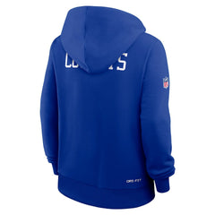 Dallas Cowboys Women's Throwback Sideline Standard Issue Dri-FIT Hoodie Royal