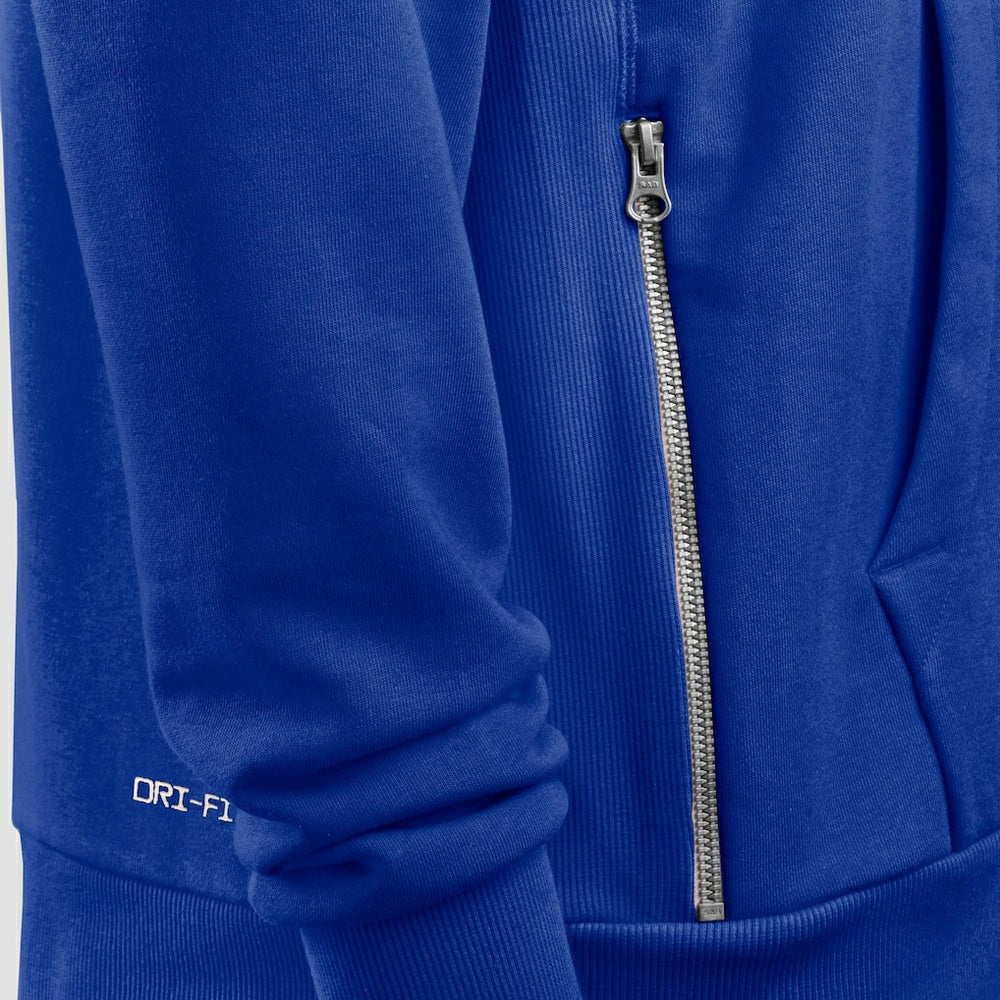Dallas Cowboys Women's Throwback Sideline Standard Issue Dri-FIT Hoodie Royal