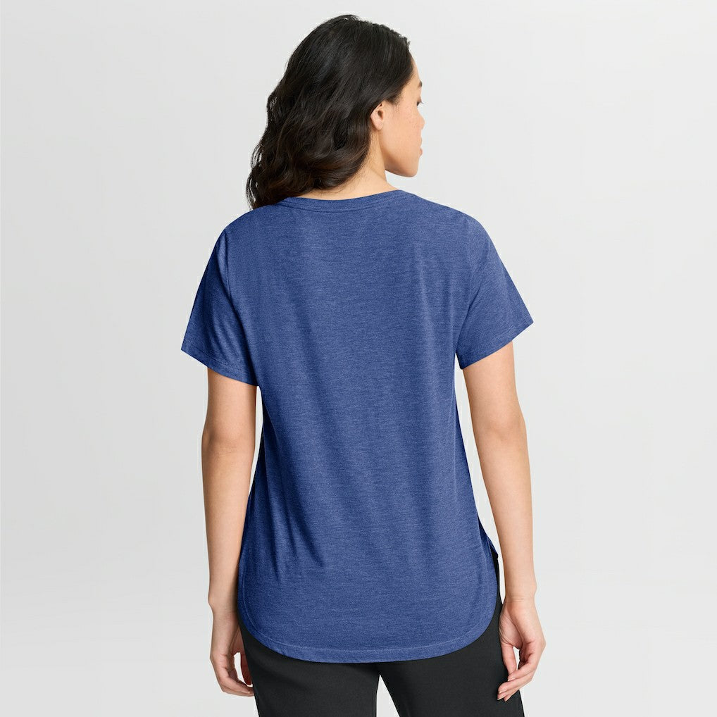Indianapolis Colts Women's Script Tri-Blend T-Shirt Royal