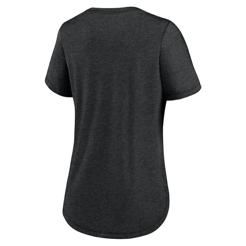 Cincinnati Bengals Women's Script Tri-Blend T-Shirt Black