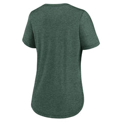 Green Bay Packers Women's Script Tri-Blend T-Shirt Green