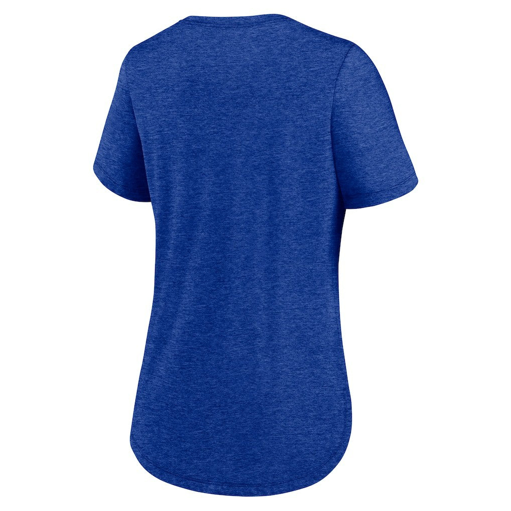 Buffalo Bills Women's Script Tri-Blend T-Shirt Royal