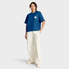 Indianapolis Colts Women's Rewind Pocket Boxy T-Shirt Royal