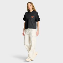 Washington Commanders Women's Rewind Pocket Boxy T-Shirt Black