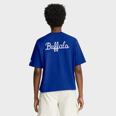Buffalo Bills Women's Rewind Pocket Boxy T-Shirt Royal