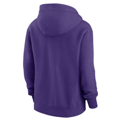 Minnesota Vikings Women's Phoenix Rewind Full-Zip Hoodie Purple