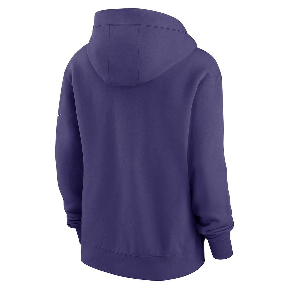 Baltimore Ravens Women's Phoenix Rewind Full-Zip Hoodie Purple