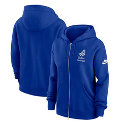 Dallas Cowboys Women's Phoenix Rewind Full-Zip Hoodie Navy