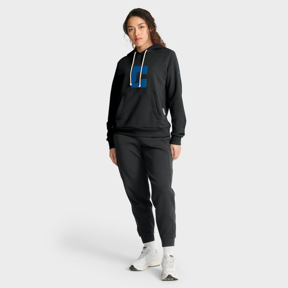 Indianapolis Colts Women's Alternate Logo Sideline Standard Issue Dri-FIT Hoodie Black