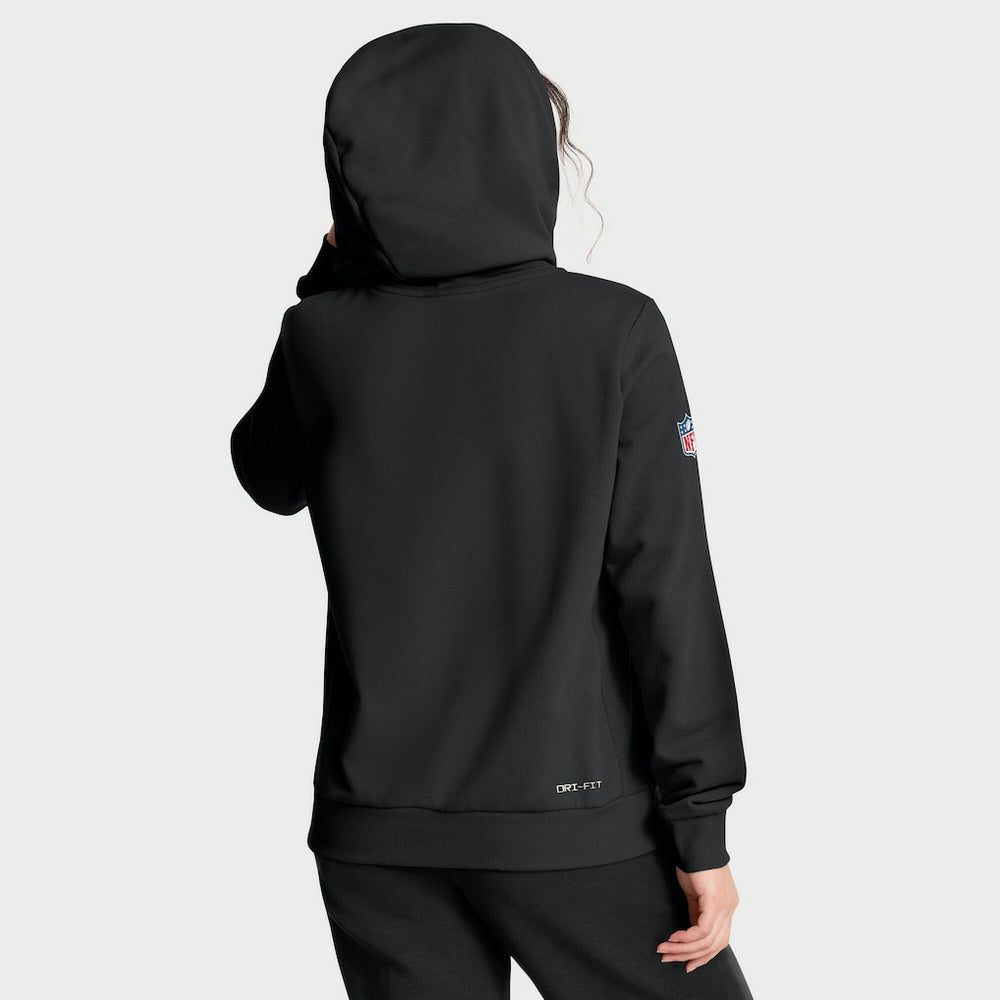 Pittsburgh Steelers Women's 1933 Sideline Standard Issue Dri-FIT Hoodie Black