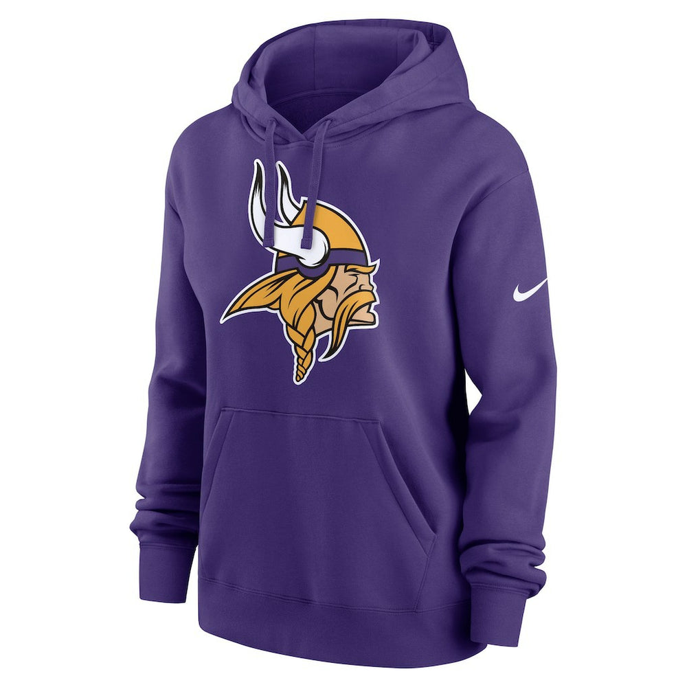 Minnesota Vikings Women's Club Fleece Hoodie Purple