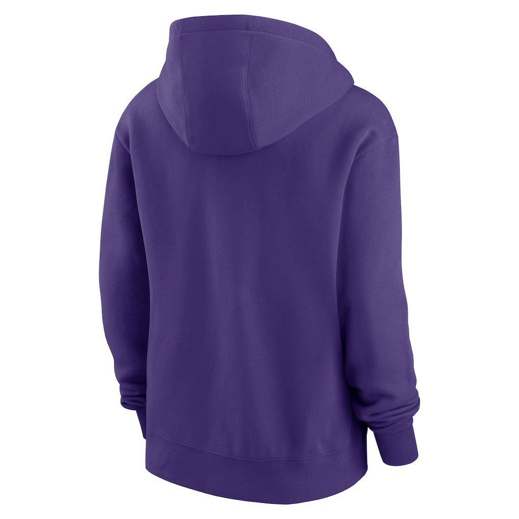 Minnesota Vikings Women's Club Fleece Hoodie Purple