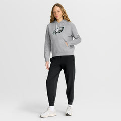 Philadelphia Eagles Women's Club Fleece Hoodie Heather Gray