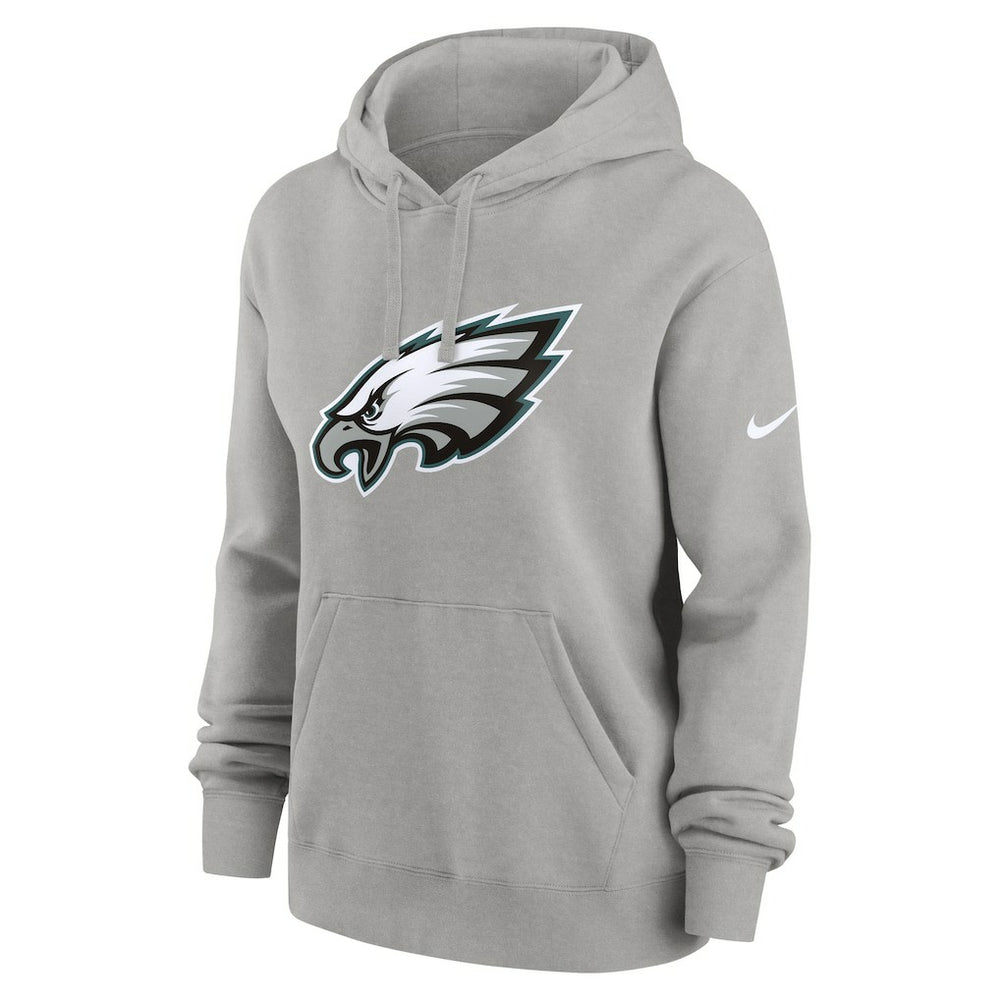 Philadelphia Eagles Women's Club Fleece Hoodie Heather Gray