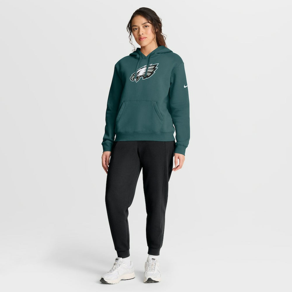 Philadelphia Eagles Women's Club Fleece Hoodie Midnight Green