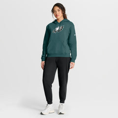 Philadelphia Eagles Women's Club Fleece Hoodie Midnight Green