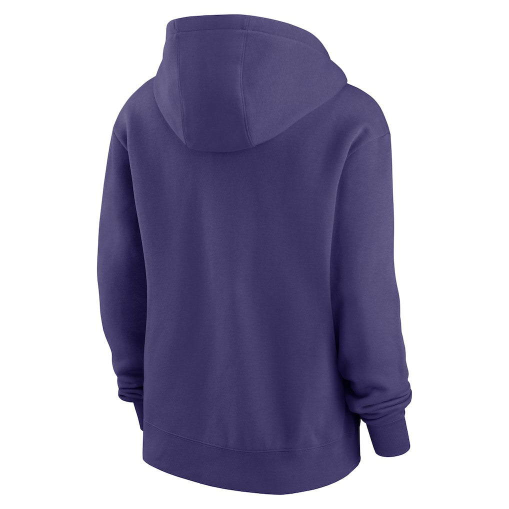 Baltimore Ravens Women's Club Fleece Hoodie Purple