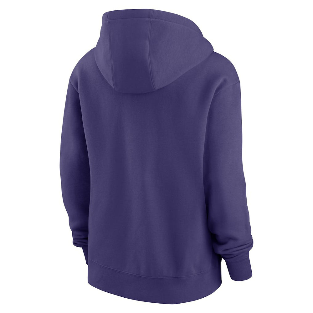 Baltimore Ravens Women's Club Fleece Hoodie Purple