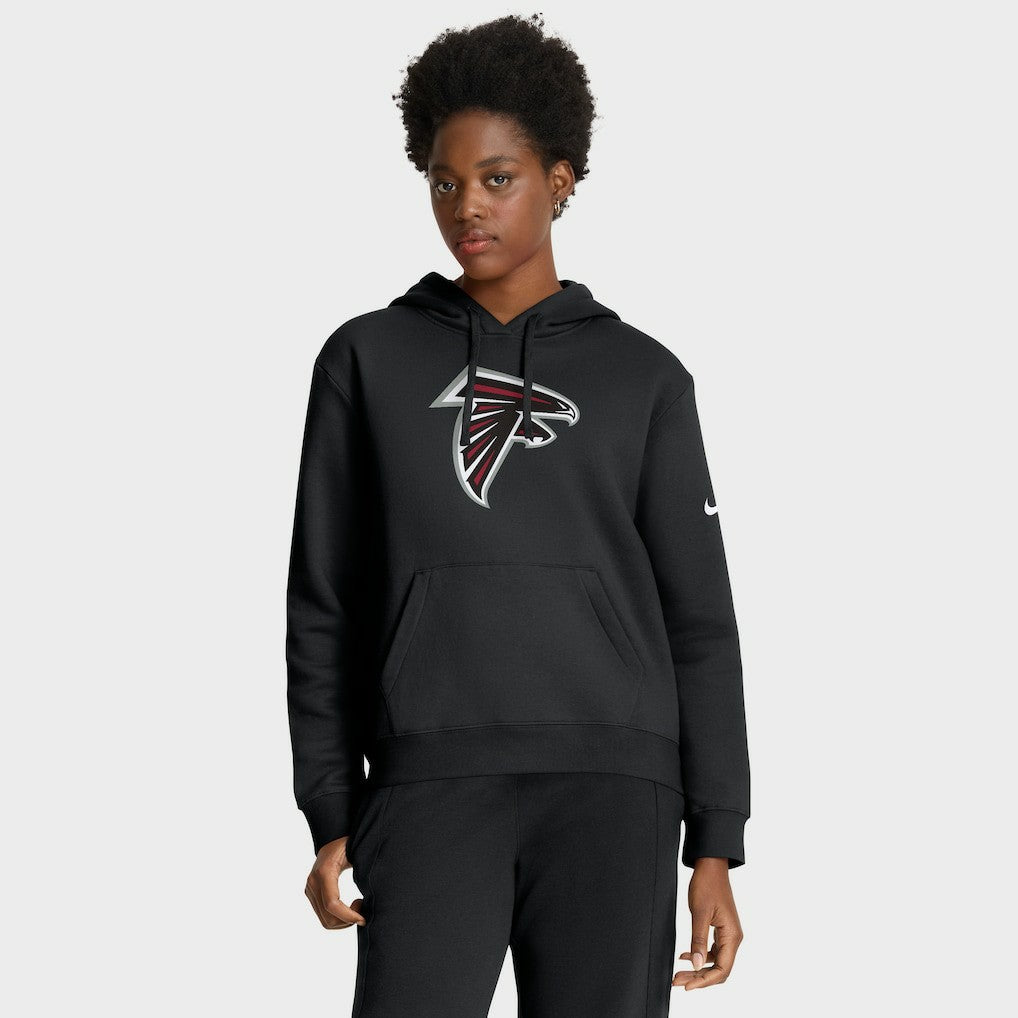 Atlanta Falcons Women's Club Fleece Hoodie Black