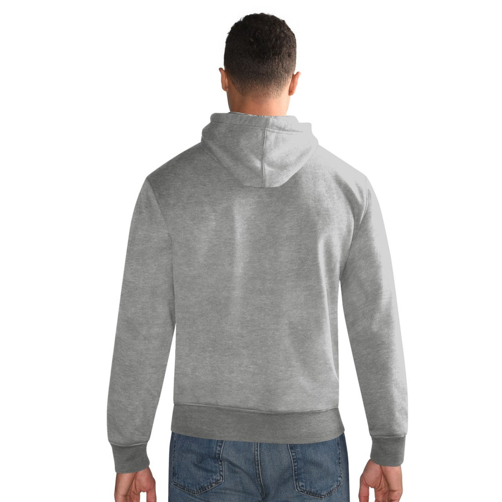 New York Jets Starter Pullover Hoodie Heather Gray