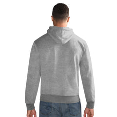 Denver Broncos Starter Pullover Hoodie Heather Gray