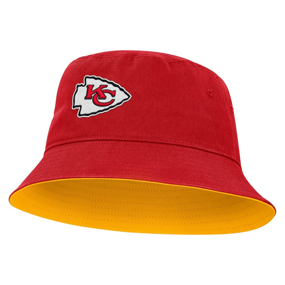 Kansas City Chiefs Strong Side Bucket Hat Red