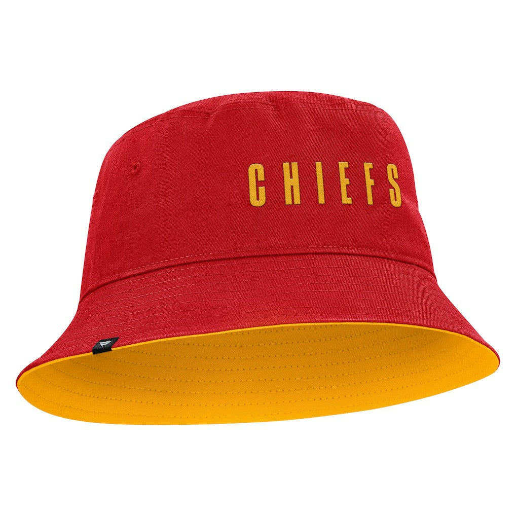 Kansas City Chiefs Strong Side Bucket Hat Red
