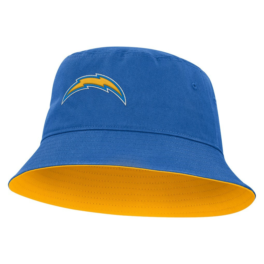 Los Angeles Chargers Strong Side Bucket Hat Powder Blue