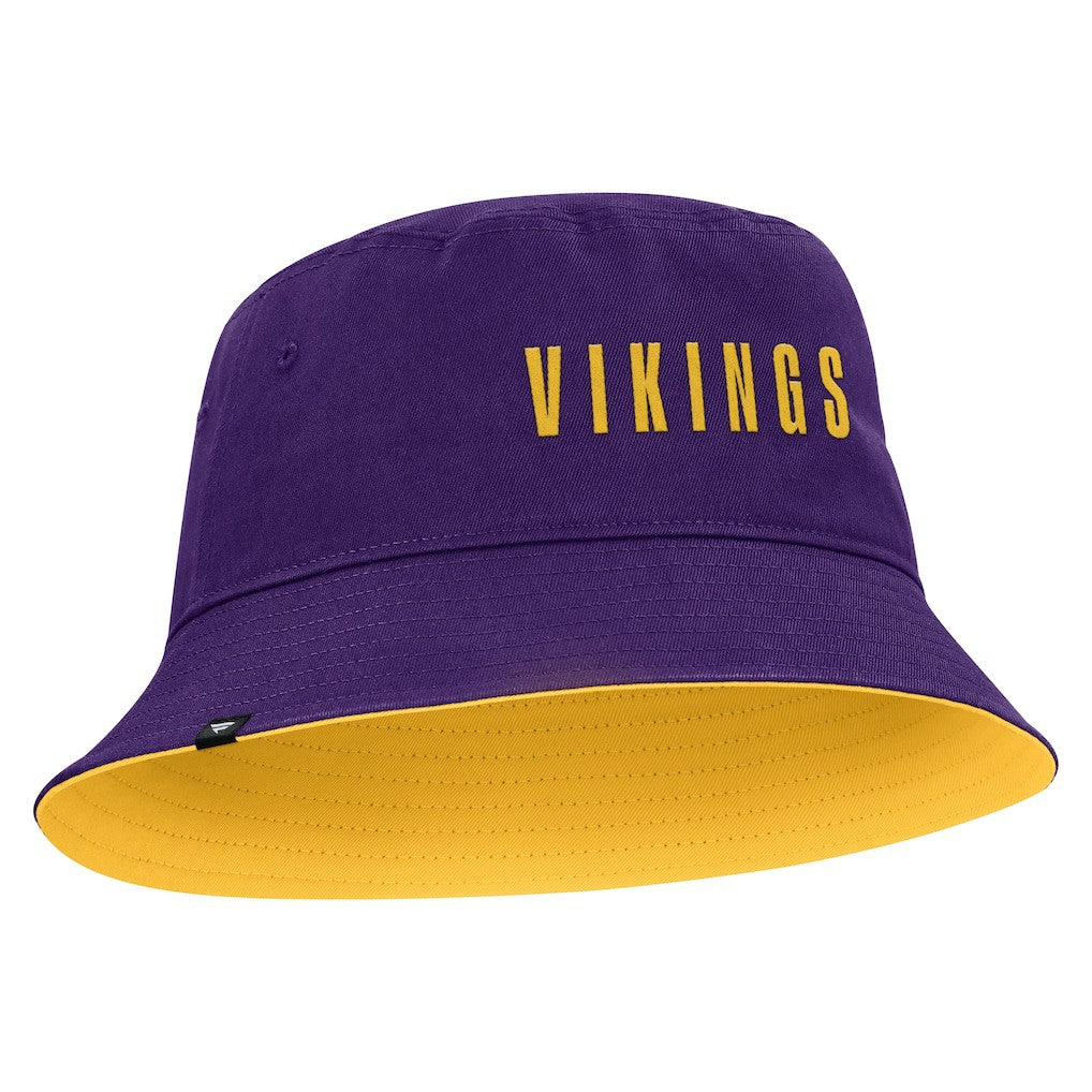 Minnesota Vikings Strong Side Bucket Hat Purple