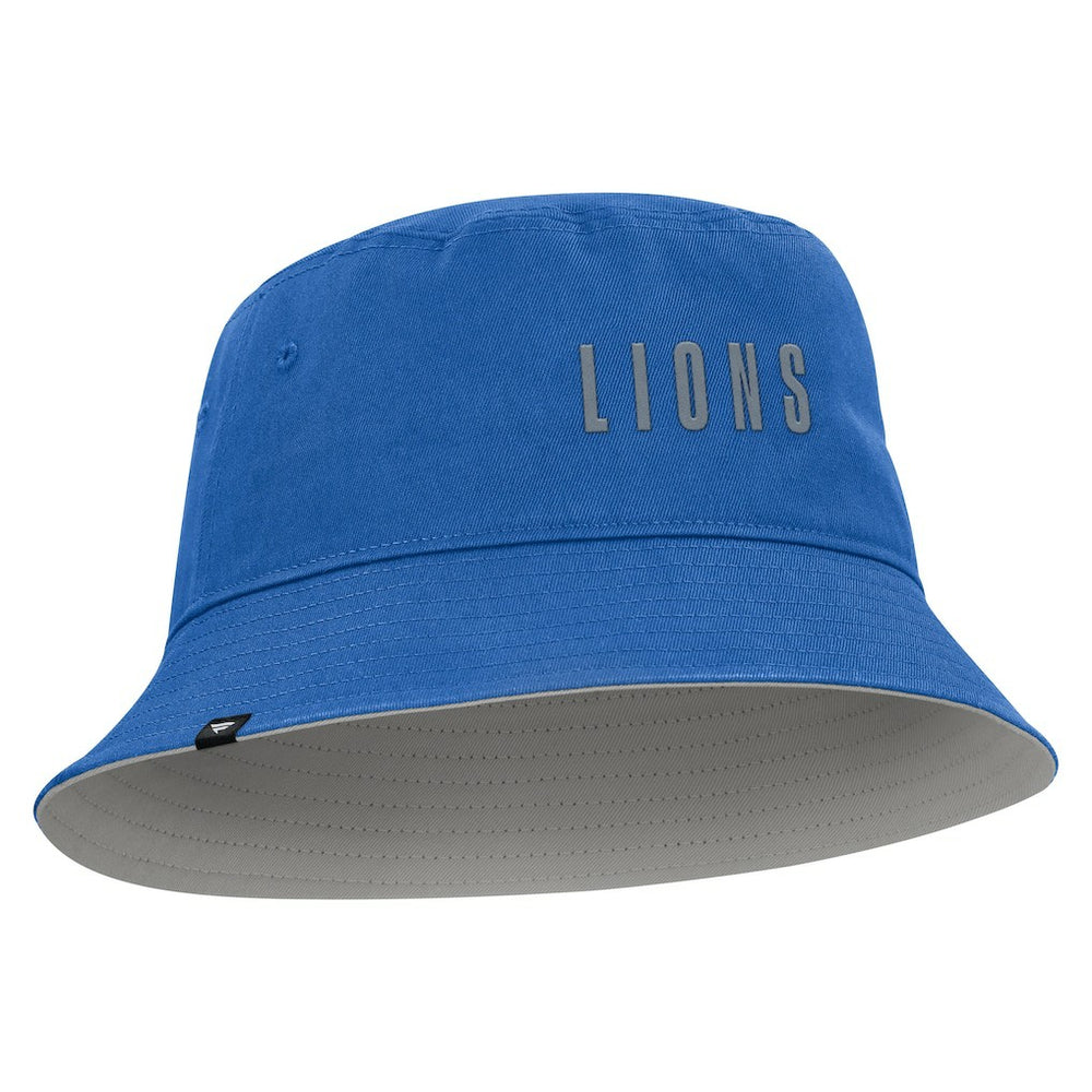 Detroit Lions Strong Side Bucket Hat Blue