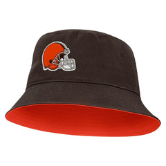 Cleveland Browns Strong Side Bucket Hat Brown