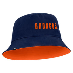 Denver Broncos Strong Side Bucket Hat Navy