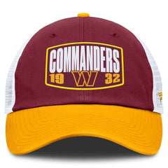 Washington Commanders Franchise Trucker Adjustable Hat Burgundy/Gold