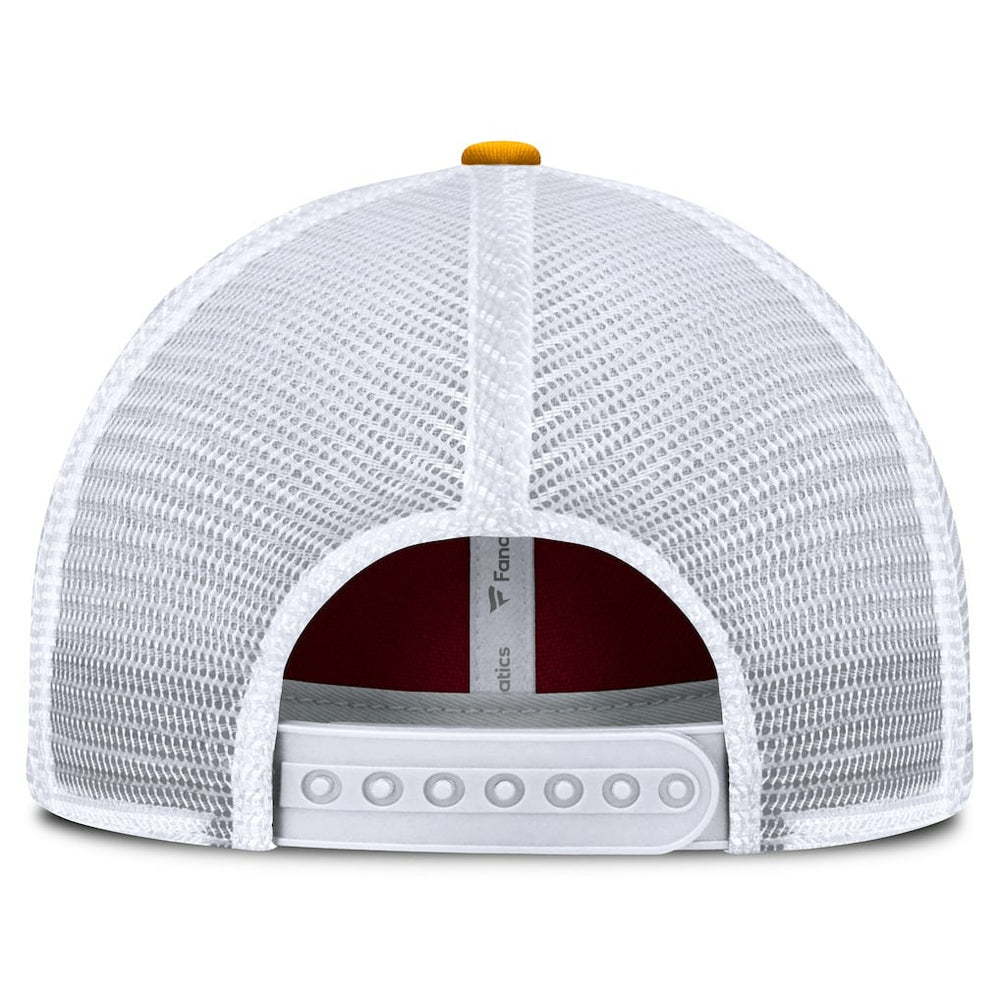Washington Commanders Franchise Trucker Adjustable Hat Burgundy/Gold
