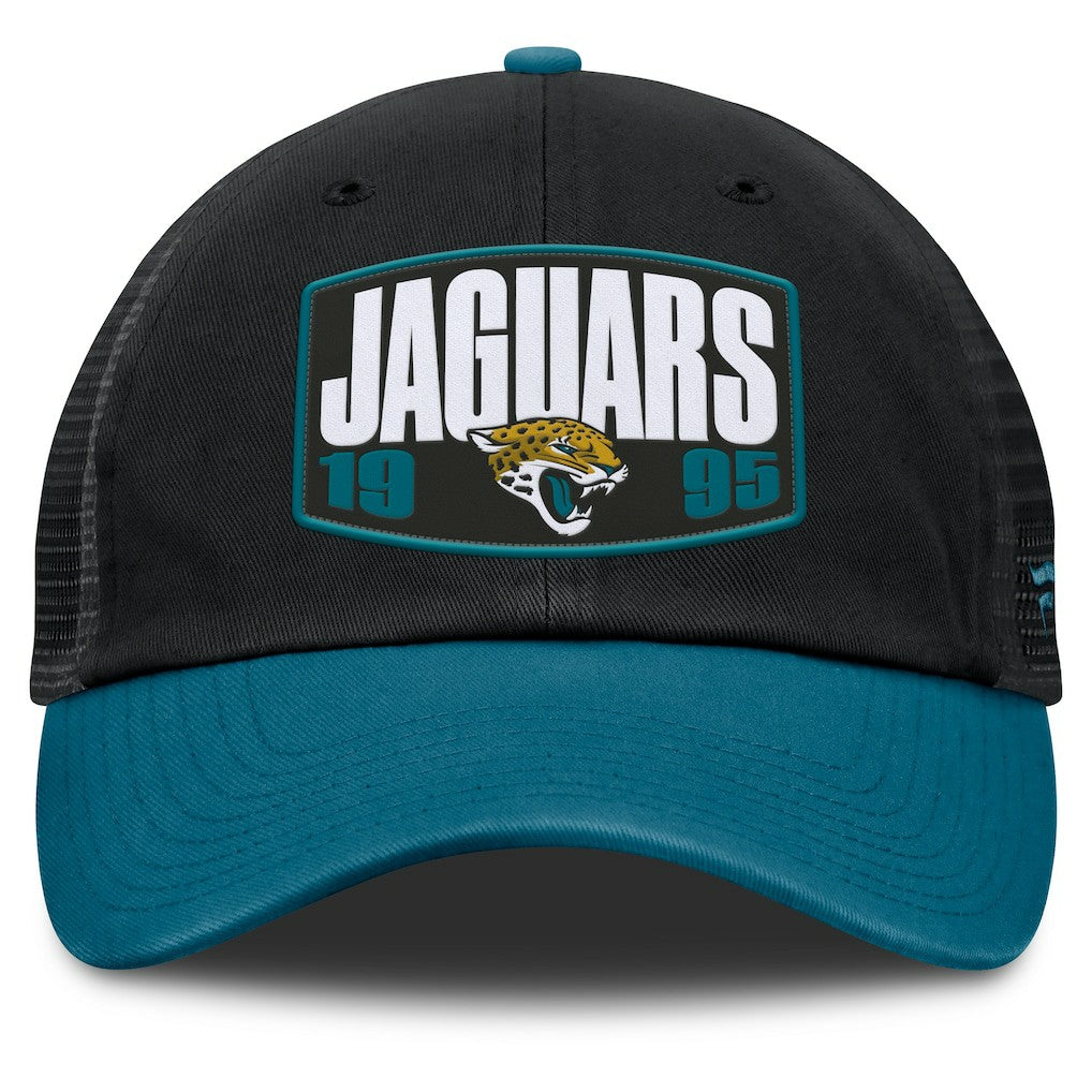 Jacksonville Jaguars Franchise Trucker Adjustable Hat Black/Teal